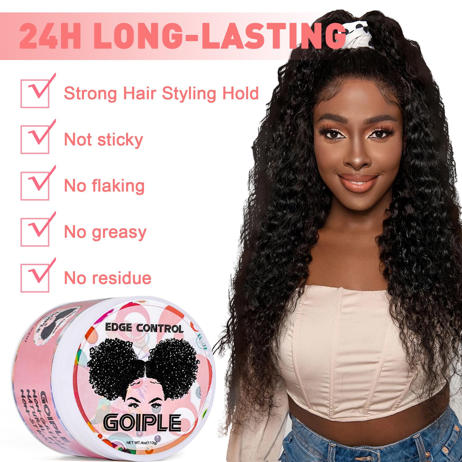 Goiple long-hold-braids-image demonstrates lasting hold for protective styles.
