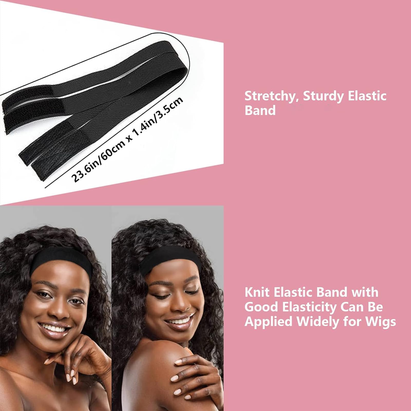 Goiple melt-band aids seamless lace wig installs.