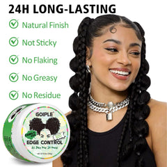 Goiple non-greasy-formula delivers shine without heaviness across styles.