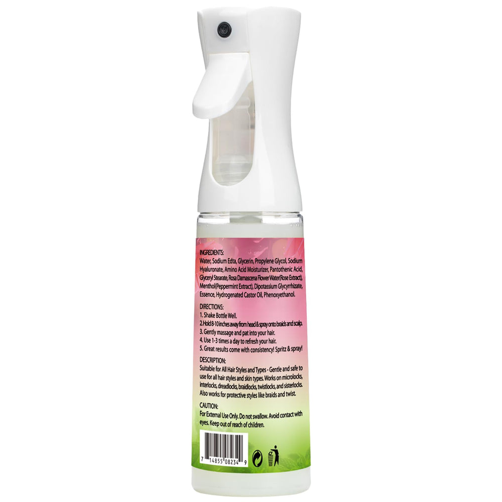 Goiple Rose Water Loc Spray ideal for braided style refresh