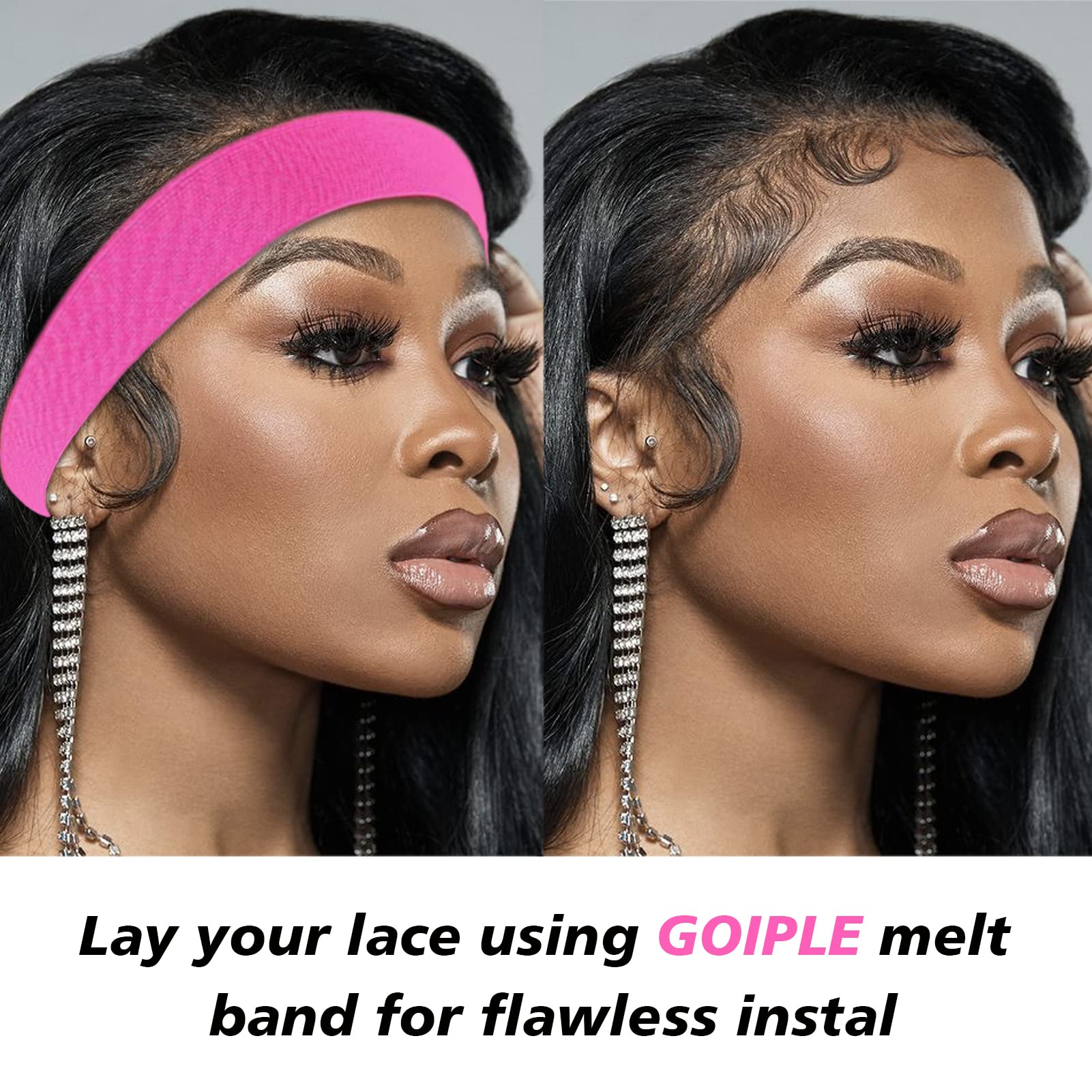 Goiple travel kit with electric straightener for on-the-go touch-ups