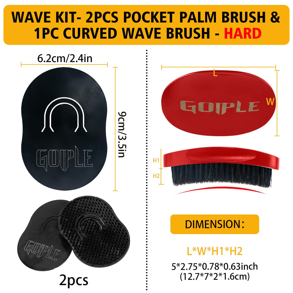 Goiple wave pomade moisture nourishes for healthier-feeling hair.