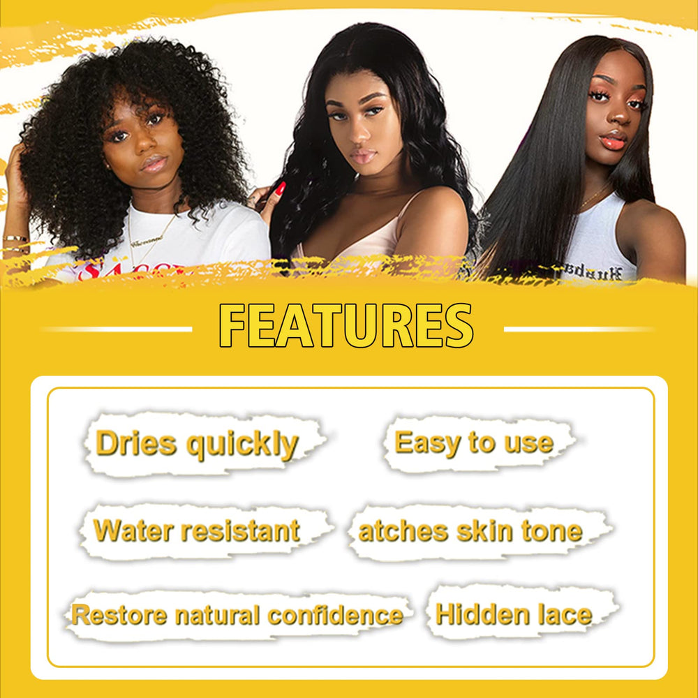 Goiple wig glue remover helps gentle detachment without residue.