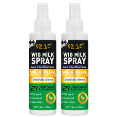 Goiple Wig Milk Spray bottle front view for 2-in-1 conditioning and detangling