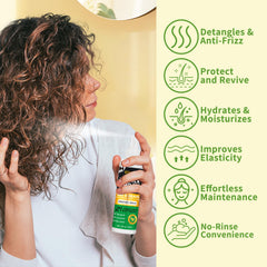 Goiple Wig Milk Spray on synthetic wig delivers moisture and softness