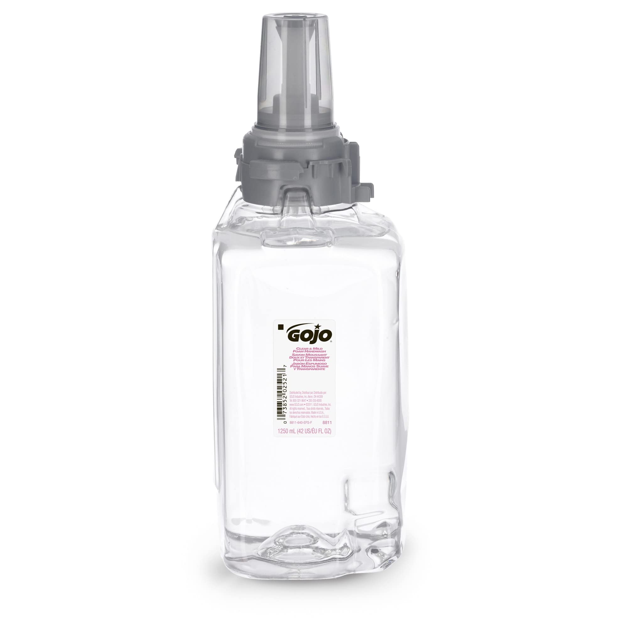 GOJO sanitary-sealed refill pack kept pristine and germ-protected.