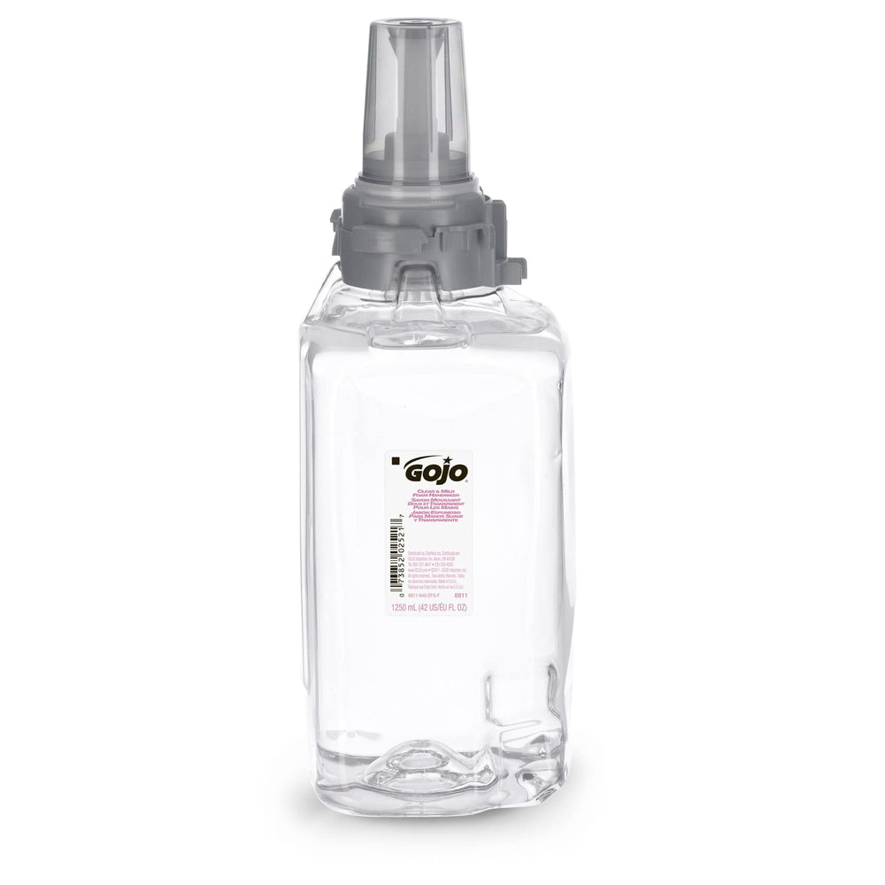 GOJO sanitary-sealed refill pack kept pristine and germ-protected.