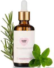 Golab Beauty Rosemary Scalp Treatment bottle shown for soothing pre-wash care.