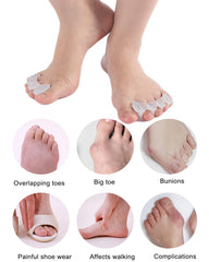 Golbylicc toe spacers size options chart helps you find the right fit