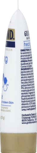 Gold Bond Ultimate Healing Skin Therapy Lotion on legs helps soften dry patches and rough skin.