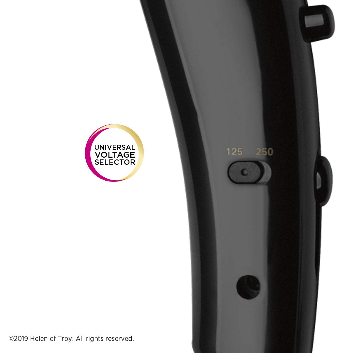 Gold N Hot detangling comb attachment preps hair for easy detangling and styling