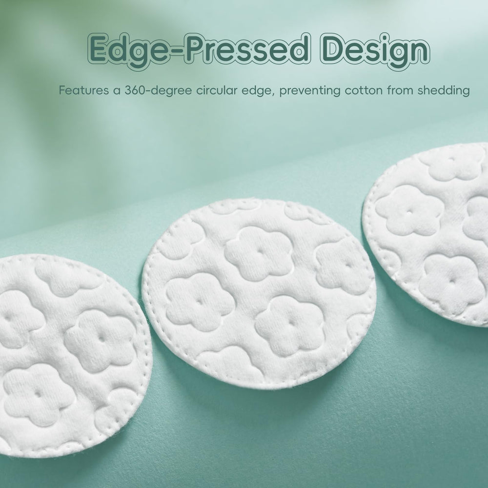 Gold Water Trading GWT cotton rounds with lint-free edge; leaves no fibers behind.