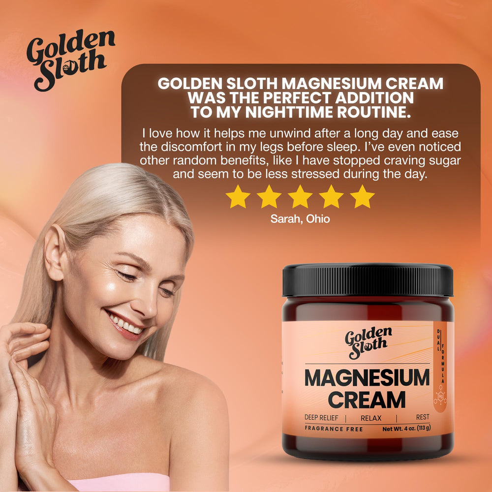 Fragrance-free badge on Golden Sloth packaging.