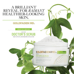 GOLDFADEN MD Doctors Scrub Ruby Crystals deliver immediate surface renewal
