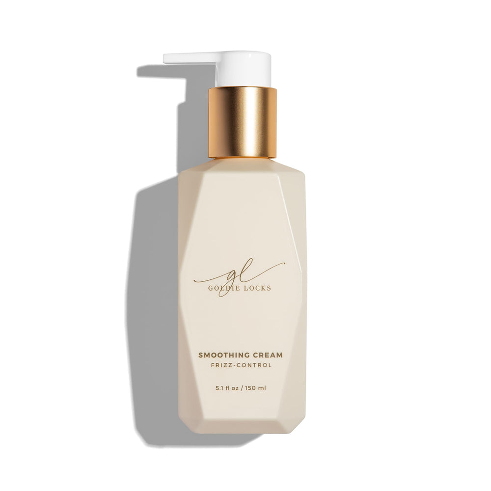 Goldie Locks Anti-Frizz Cream packaging front for easy smoothing and daily use