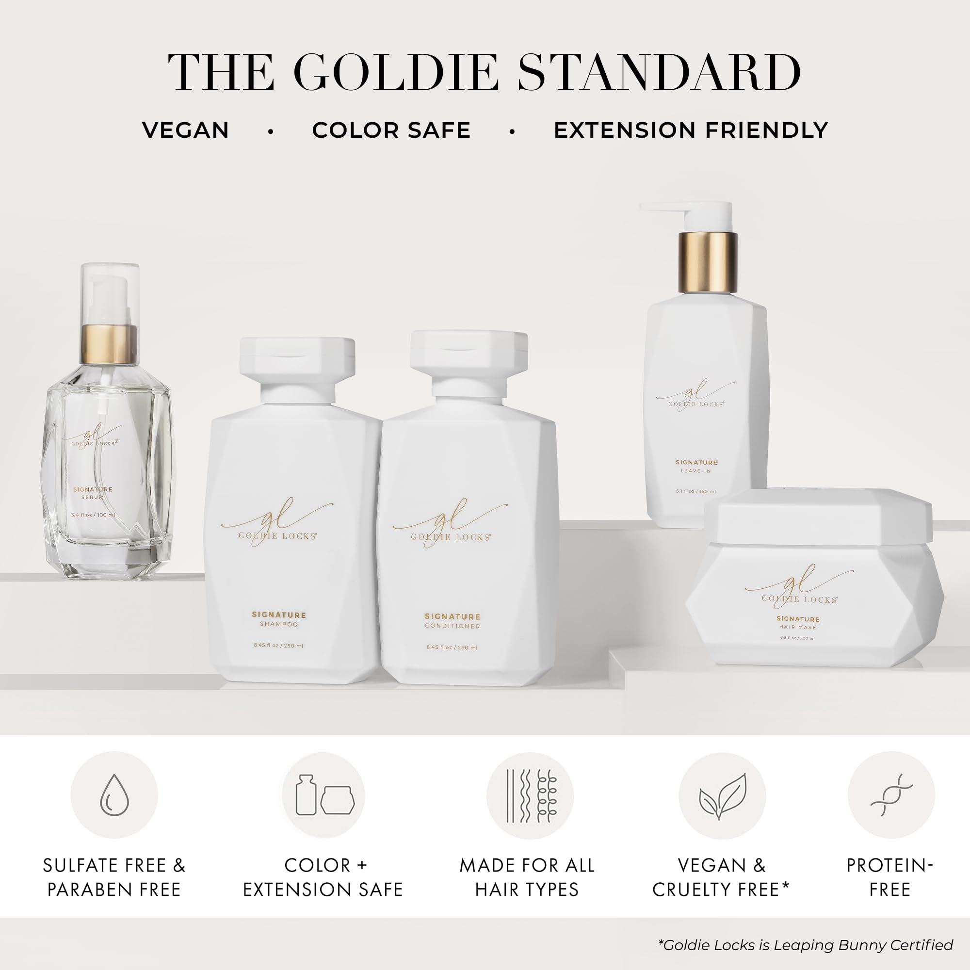 Goldie Locks Anti-Frizz Cream vegan, sulfate-free formula