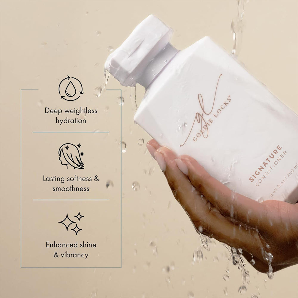 Goldie Locks Ultra Hydrating Conditioner with ginseng for detangling ease