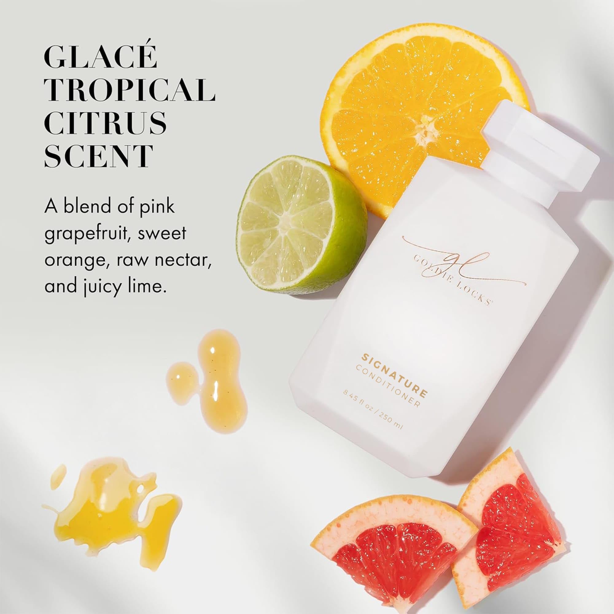 Goldie Locks Ultra Hydrating Conditioner close-up with white truffle shine