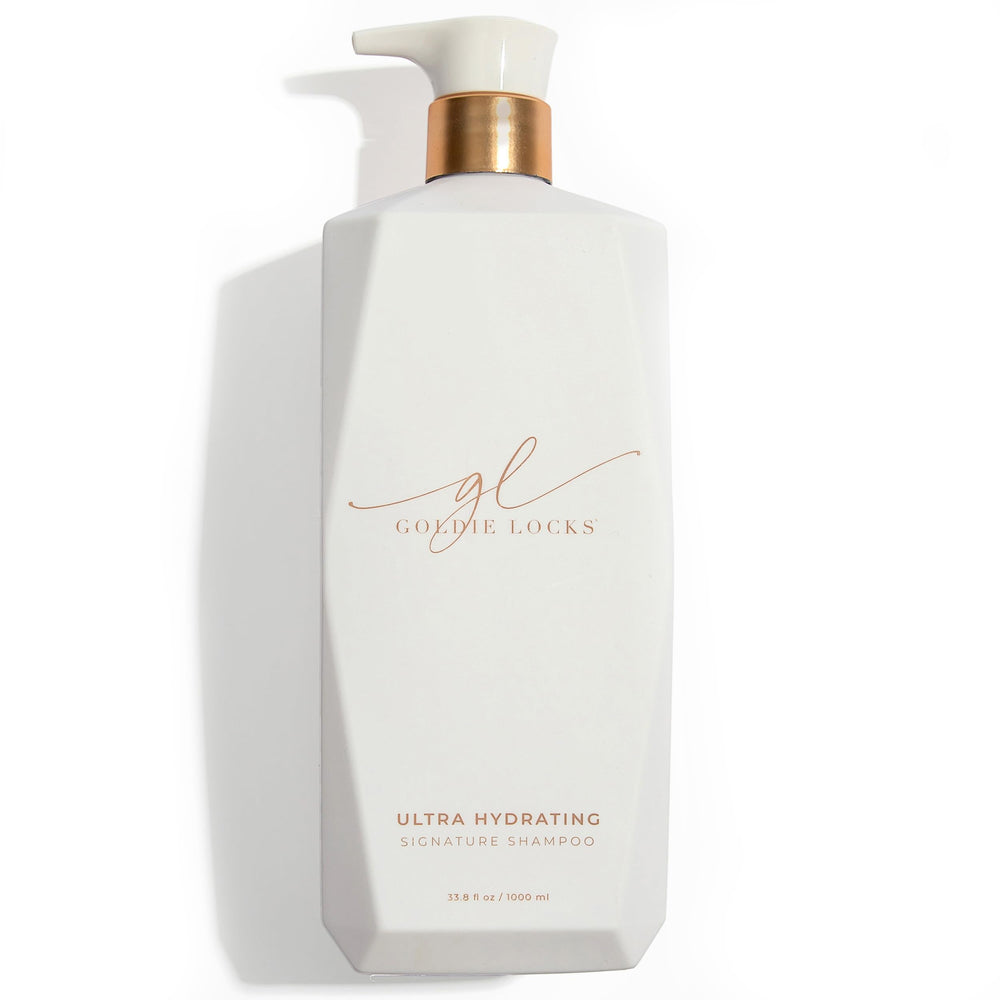 Goldie Locks Ultra Hydrating Shampoo bottle for daily color-safe cleansing