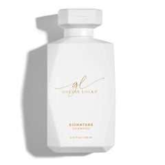 Goldie Locks Ultra Hydrating Shampoo bottle showing gentle cleansing for hydrated, manageable hair.