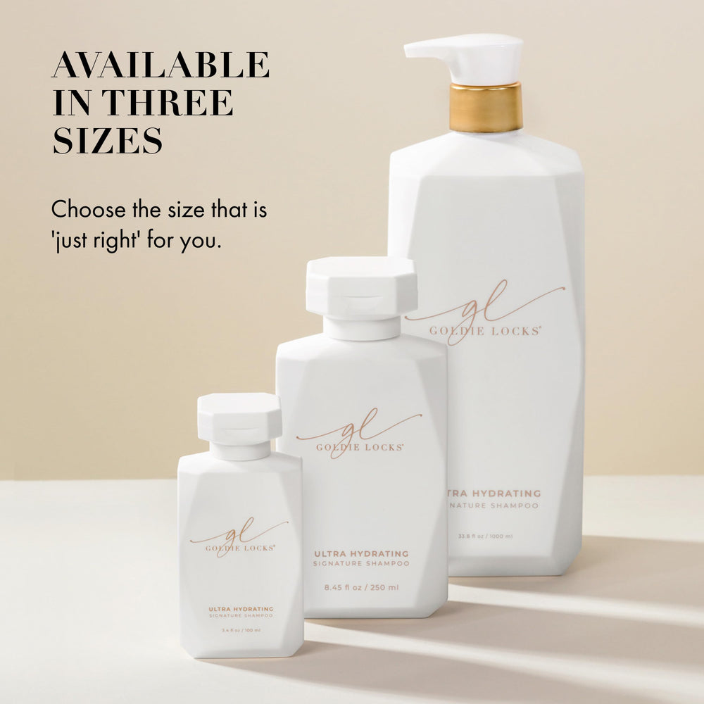 Goldie Locks Ultra Hydrating Shampoo vanilla-bean moisture for silky hydration