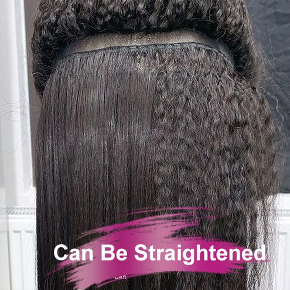 GOLFMAX 13x4 lace parting space demonstrates braid and ponytail options.