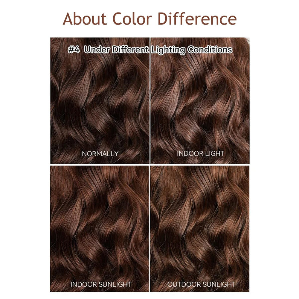 GOLFMAX wig in darker brown shade is easy to straighten or curl.