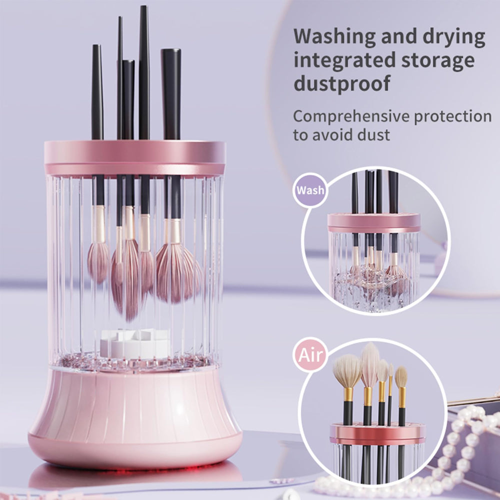 GOLIKEE USB-powered cleaner highlights portable, travel-friendly makeup tool care.