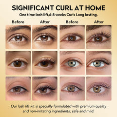 GOLLEE at-home lash lift application steps for DIY salon-quality curl
