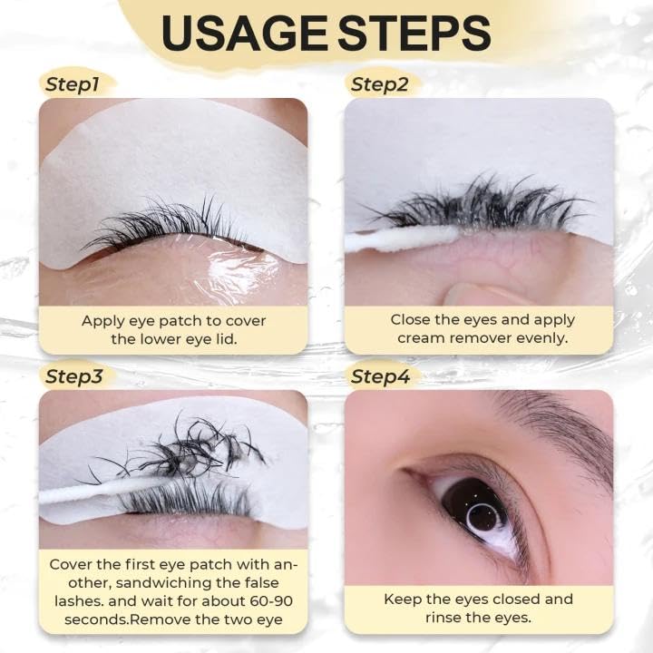 GOLLEEPRO remover in action highlights quick, residue-free removal within minutes.