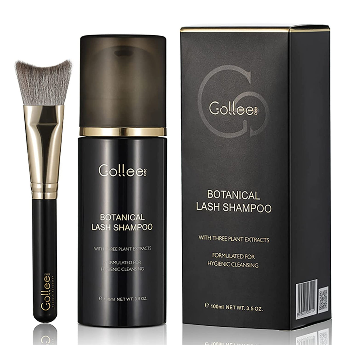 GOLLEEPRO Lash Shampoo packaging front for easy recognition and purchase