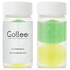 GOLLEEPRO eyelash tweezer cleaner bottle for fast glue removal and clean tweezers
