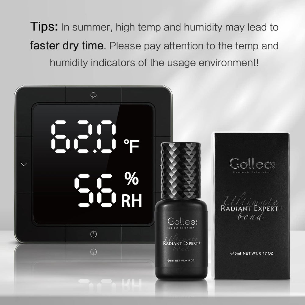 GOLLEEPRO precision applicator brush with bottle