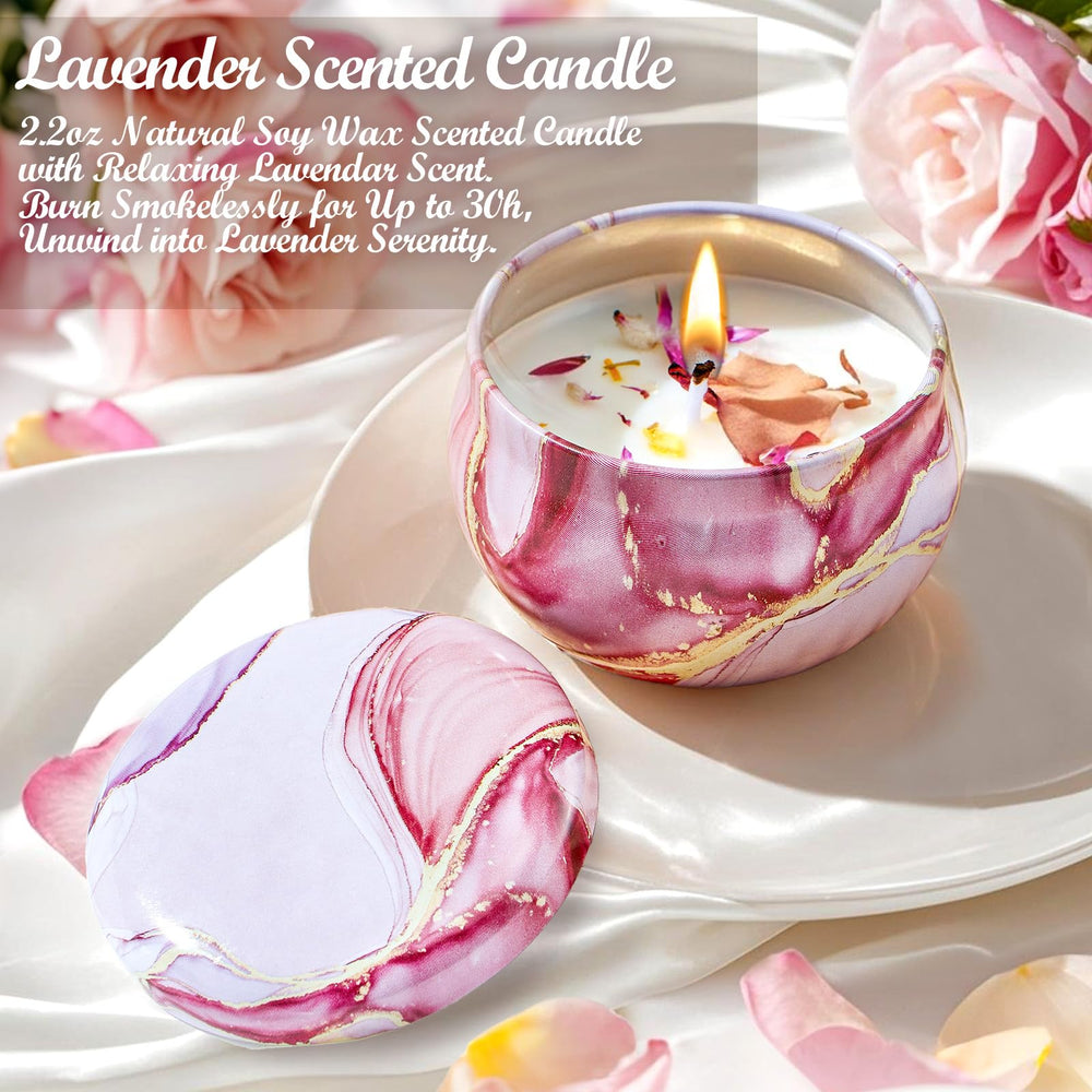 Golray 2.2oz scented candle adds calming fragrance to leisure moments
