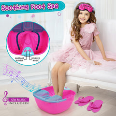 Golray nail art kit with polish and gems for colorful kid-friendly manicures.