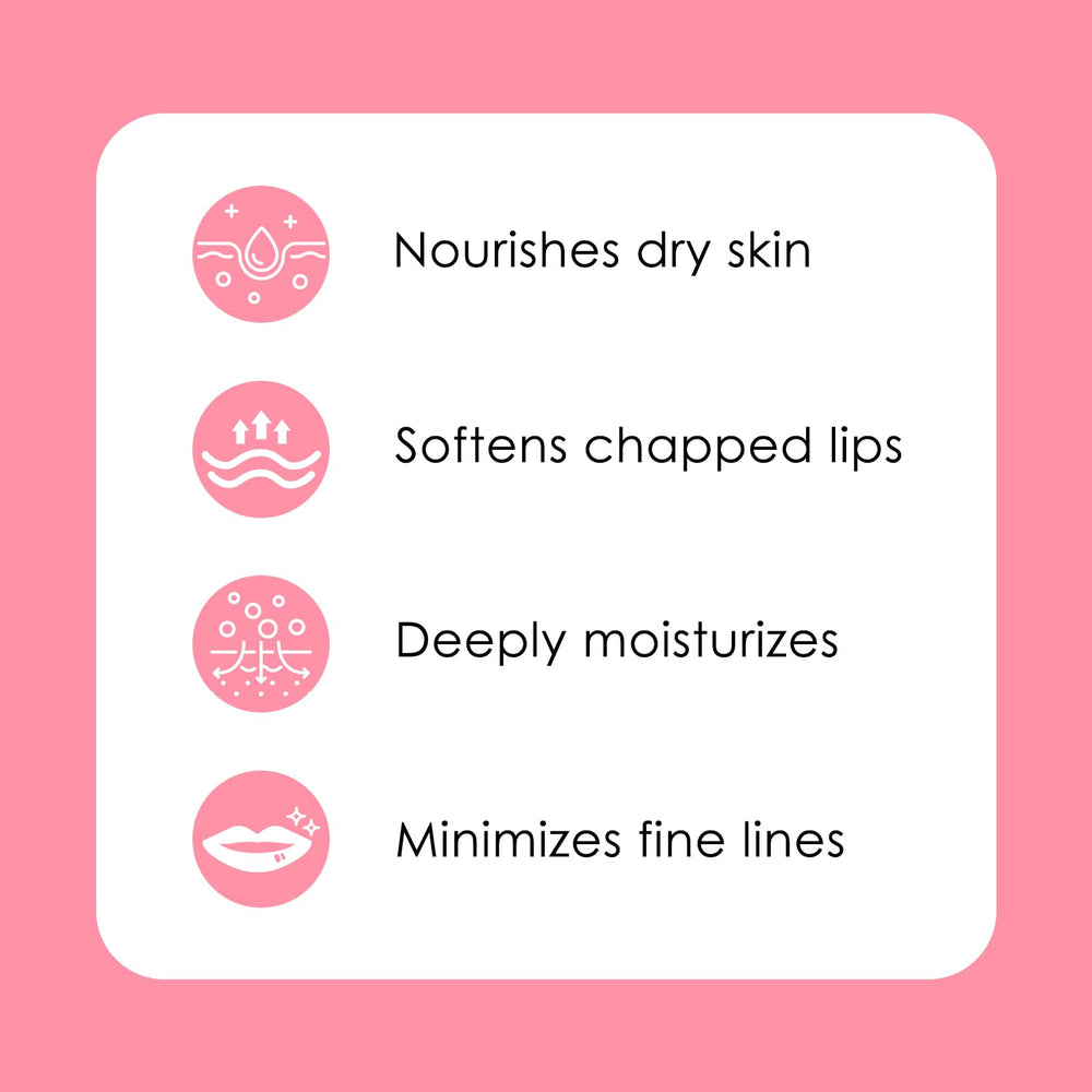 GOLRISEN lip mask fits into nightly routines with a thin layer.