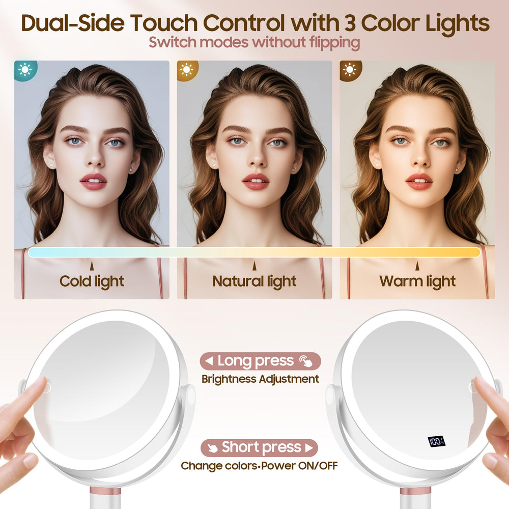 GOMIPURU digital brightness display helps monitor light and battery at a glance.