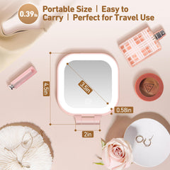GOMIPURU 30x magnification for precision eye makeup and detailing