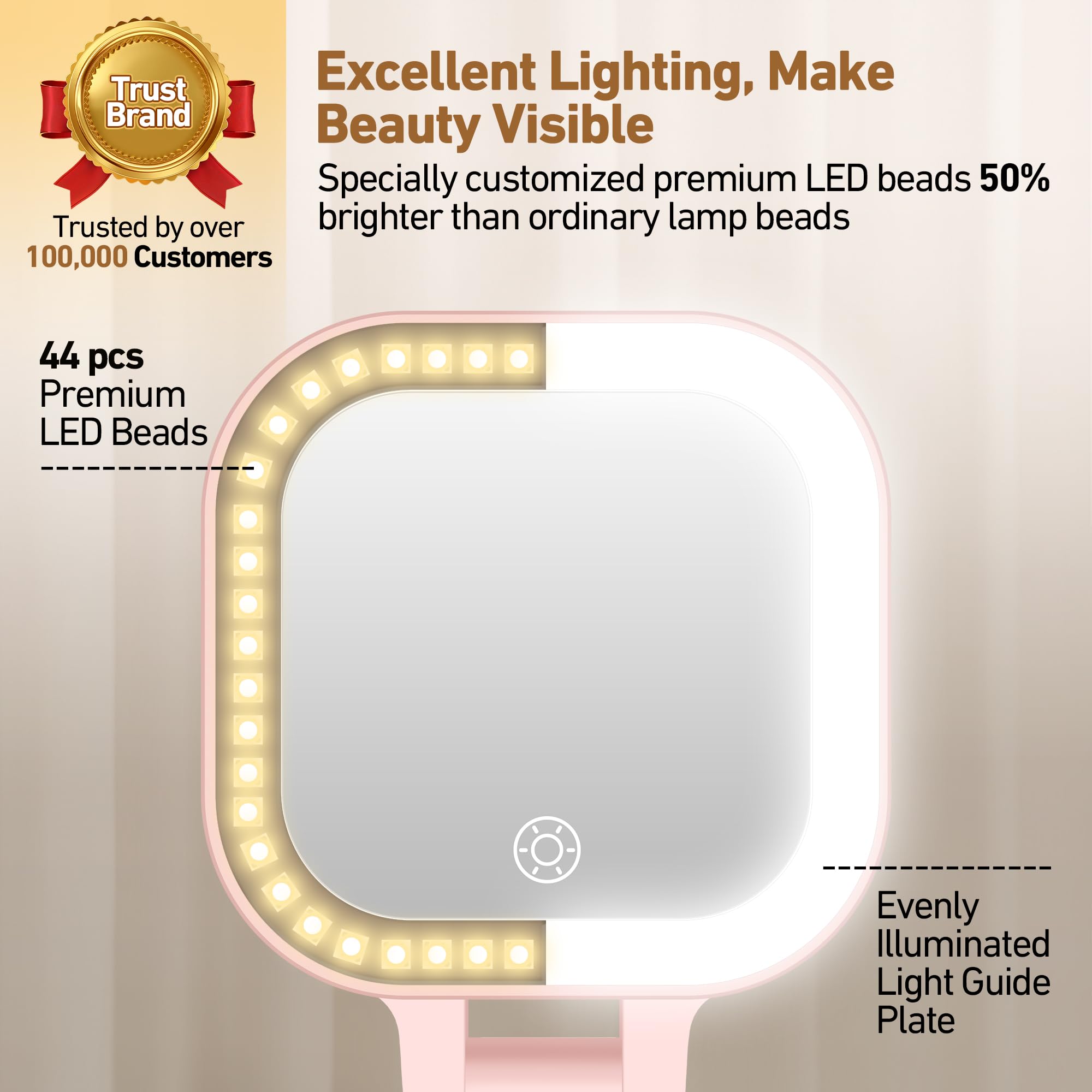 GOMIPURU brightness control via touch sensor for tailored lighting