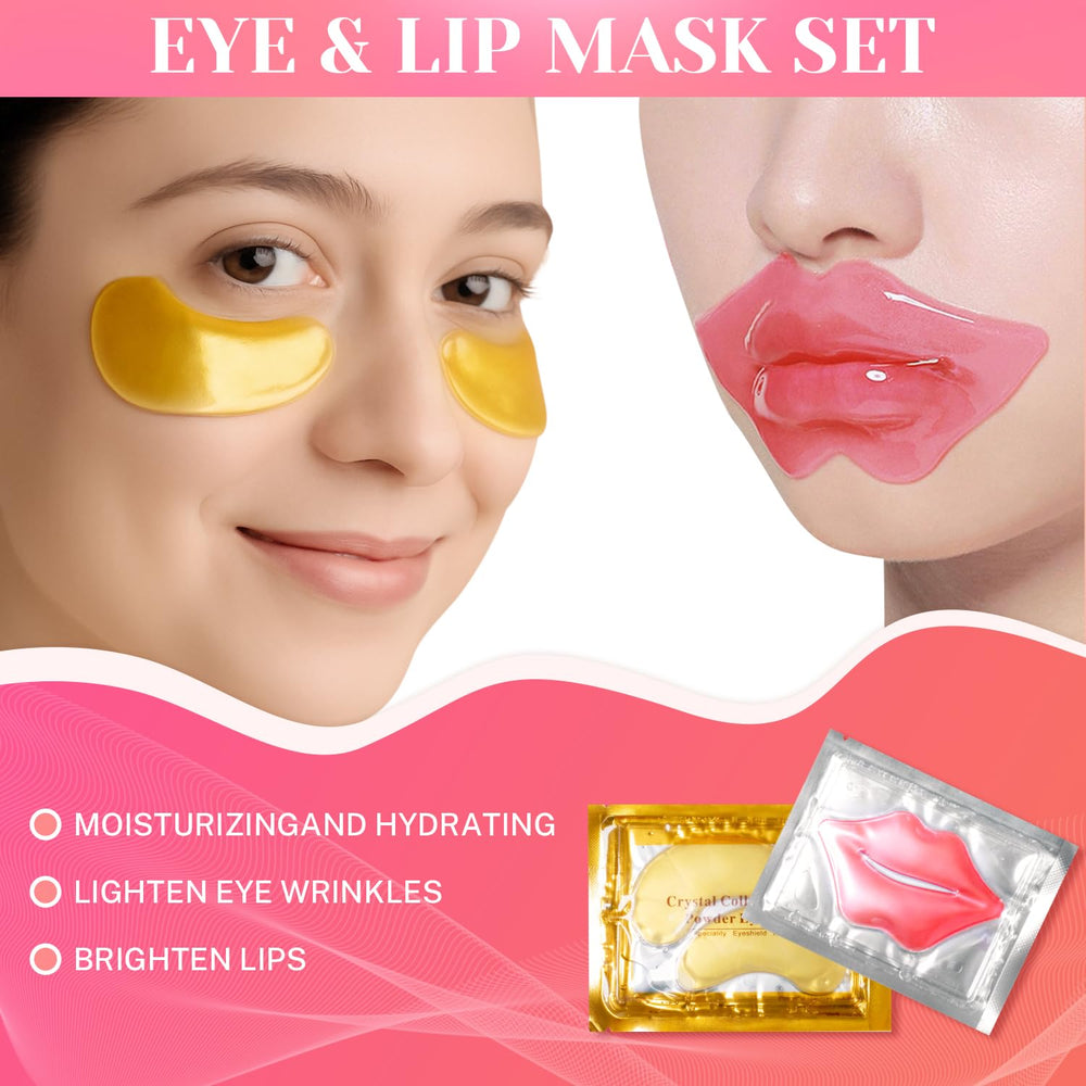 GONEJALL 24K gold eye patches focus on eye area for soothing, brightening vibes