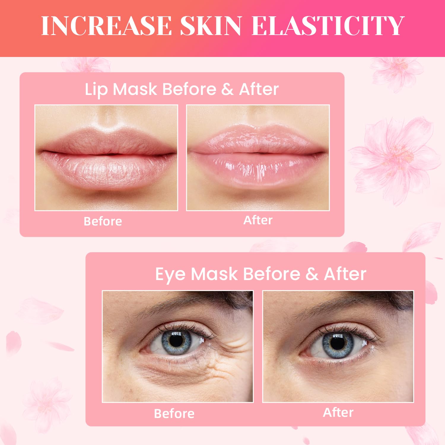 GONEJALL collagen lip masks closeup highlighting nourishing, hydrating lip care