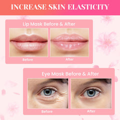 GONEJALL collagen lip masks closeup highlighting nourishing, hydrating lip care