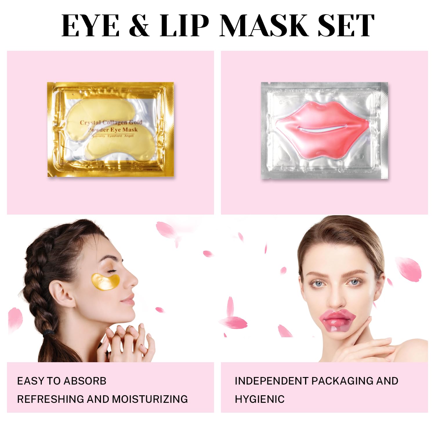 GONEJALL travel-friendly packaging photo demonstrates convenient on-the-go lip and eye care