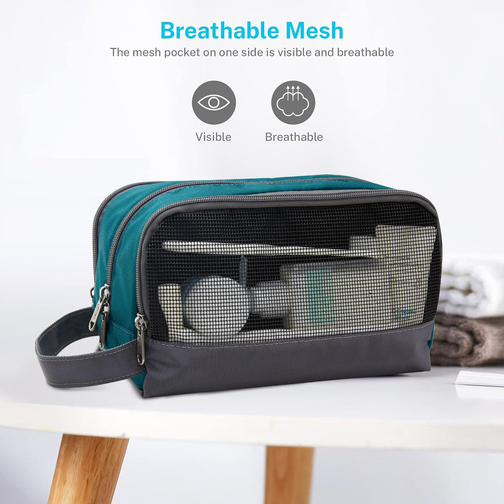 Gonex lightweight travel bag side handle boosts portability during trips.