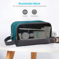Gonex lightweight travel bag side handle boosts portability during trips.