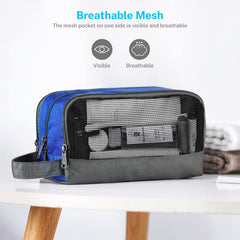 Gonex side pocket provides extra storage for cosmetics on the go.