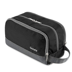 Gonex travel toiletry bag with water-resistant fabric for durable travel.