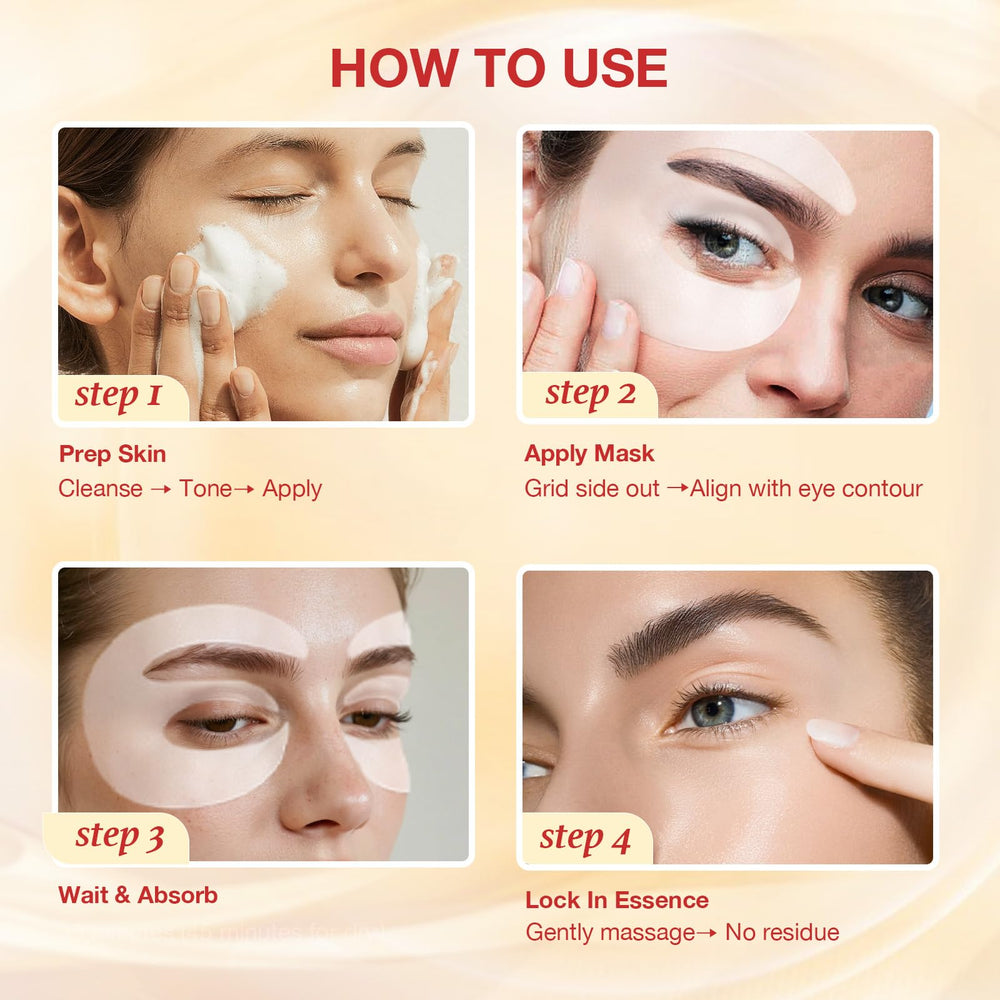 GONIM Gift-ready eye care patches showcase a luxurious skincare gift option