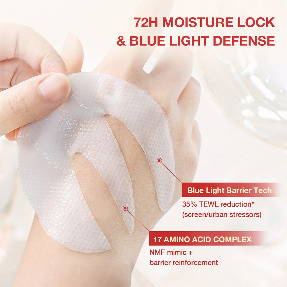 GONIM Travel-friendly eye patches sit in a compact box for easy on-the-go use