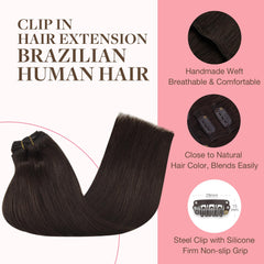GOO GOO 20 inch clip-in extensions long length for dramatic volume